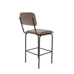 Tovi High Chair Brown with Black Frame KF70146