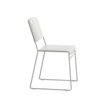 Titan Arc High Density Stacker Chair 520x545x805mm White KF70155