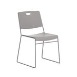 Titan Arc High Density Stacker Chair 520x545x805mm Grey KF70156