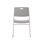 Titan Arc High Density Stacker Chair 520x545x805mm Grey KF70156