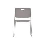 Titan Arc High Density Stacker Chair 520x545x805mm Grey KF70156
