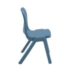 Titan One Piece Retold Chair Size 5 470x500x770mm Steel Blue KF70505