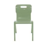 Titan One Piece Retold Chair Size 6 470x530x805mm Sage Green KF70510