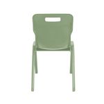 Titan One Piece Retold Chair Size 6 470x530x805mm Sage Green KF70510