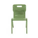Titan One Piece Classroom Chair Size 5 470x500x770mm Forest KF70512