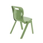 Titan One Piece Classroom Chair Size 5 470x500x770mm Forest KF70512
