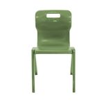 Titan One Piece Classroom Chair Size 6 470x530x805mm Forest KF70517