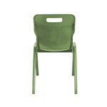 Titan One Piece Classroom Chair Size 6 470x530x805mm Forest KF70517