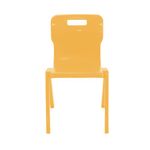 Titan One Piece Classroom Chair Size 6 470x530x805mm Marigold KF70518