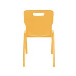 Titan One Piece Classroom Chair Size 6 470x530x805mm Marigold KF70518