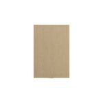 Jemini 3 Drawer Desk High Pedestal 404x600x730mm Maple KF72071