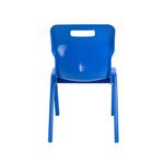 Titan One Piece Classroom Chair 480x486x799mm Blue (Pack of 30) KF838724