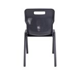 Titan One Piece Classroom Chair 482x510x829mm Charcoal (Pack of 30) KF838746