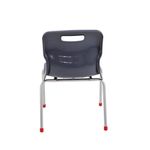 Titan 4 Leg Classroom Chair 438x416x322mm Charcoal KF72187