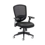 Arista Lexi High Back Chair 710x310x600mm Black H-9056-L2