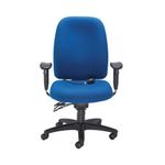 Avior Snowdon Heavy Duty High Back Chair with Lumbar Support Blue KF72249