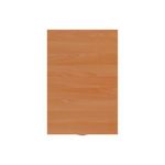 First 3 Drawer Desk High Pedestal 404x600x730mm Beech KF74465