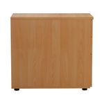 Jemini 3 Drawer Desk High Pedestal 404x800x730mm Beech KF74482