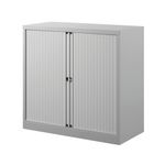 Bisley Tambour Unit 1000x470x1016mm Grey Shelves Not Included BY74772