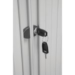 Bisley Tambour Unit 1000x470x1585mm Grey Shelves Not Included BY74773