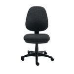 Astin Nesta Operator Chair 2 Lever Upholstered 590x900x1050mm Charcoal KF77706