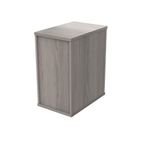 Astin 3 Drawer Desk High Pedestal Lockable 404x800x730mm Alaskan Grey Oak KF77721