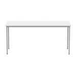 Astin Rectangular Multipurpose Table 1600x600x730mm Arctic White/Silver KF77741