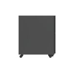 Astin 3 Drawer Mobile Under Desk Steel Pedestal 480x580x610mm Black KF77750