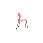 Titan Arc Four Leg Classroom Chair Size 5 Coral KF77790