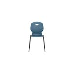 Titan Arc Four Leg Classroom Chair Size 5 Steel Blue KF77795