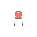 Titan Arc Skid Base Chair Size 6 Coral KF77811