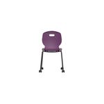 Titan Arc Mobile Four Leg Chair Size 6 Grape KF77834
