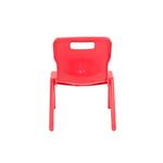 Titan One Piece Classroom Chair 360x320x513mm Red (Pack of 30) KF78594