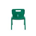 Titan One Piece Classroom Chair 360x320x513mm Green (Pack of 30) KF78596