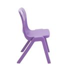 Titan One Piece Classroom Chair 480x486x799mm Purple (Pack of 30) KF78631