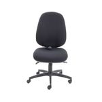 Arista High Back Ergonomic Task Chair 700x700x1040-1160mm Charcoal KF78699