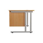 Jemini 3 Drawer Fixed Pedestal 400x500x495mm Beech KF79866