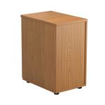 First 3 Drawer Desk High Pedestal 404x800x730mm Nova Oak KF79931