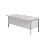 Serrion Rectangular 4 Leg Desk 1800x750x730mm White KF800024