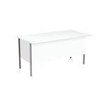 Serrion Rectangular 3 Drawer Pedestal 4 Leg Desk 1500x750x730mm White KF800071