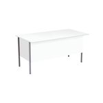 Serrion Rectangular 3 Drawer Pedestal 4 Leg Desk 1800x750x730mm White KF800087