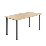 5 Star Modara Rectangular Meeting Table 1600x800x730mm Oak KF800260