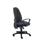 Two Lever Sheaf Operator Chair Charcoal with Fixed Arms KF800373