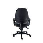 Two Lever Sheaf Operator Chair Charcoal with Fixed Arms KF800373