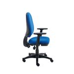 Two Lever Sheaf Operator Chair Royal Blue with Adjustable Arms KF800376