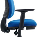 Two Lever Sheaf Operator Chair Royal Blue with Adjustable Arms KF800376