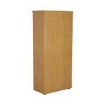 First 4 Shelf Wooden Bookcase 800x450x1800mm Nova Oak KF803720