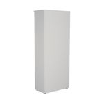 First 4 Shelf Wooden Bookcase 800x450x2000mm White KF803768