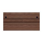 Jemini Rectangular Panel End Desk 1200x800x730mm Dark Walnut KF804390