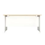 Jemini Rectangular Panel End Desk 1200x800x730mm Maple KF804680